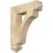Ekena Millwork Legacy Arts & Crafts Rough Sawn Bracket, Douglas Fir, 4"W x 18"D x 22"H BKT04X18X22LEC03RDF - alternate 1
